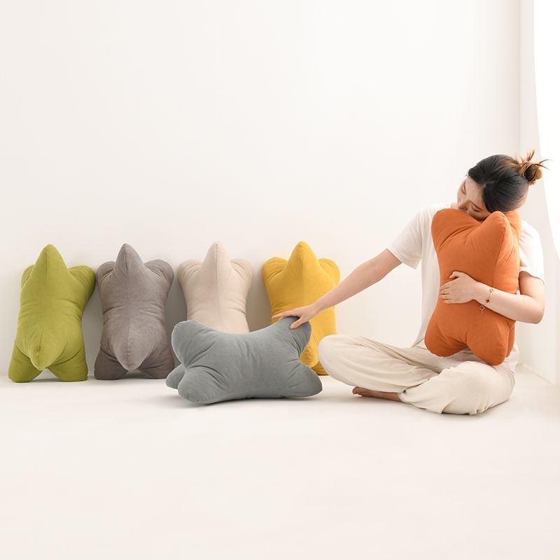 Long Sitting Waist Support Bed Lumbar Head Pillow Office Lumbar Support Bed Headrest Sofa Cushion Pregnant Women Foot Pad Leg Lift