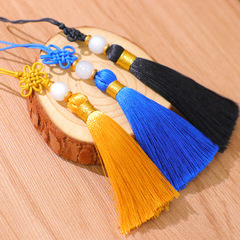Wholesale hand-woven bookmarks, tassels, Chinese knots, small tassels, U disk combs, invitations, hanging tassels, jade tassels