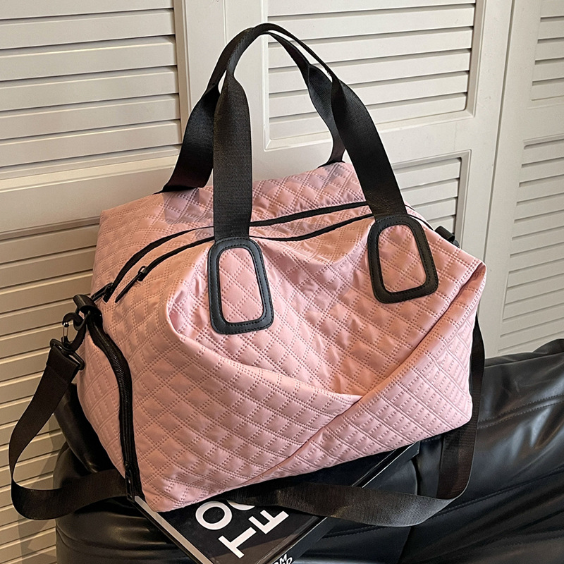 Bolso de mujer 2025 nuevo equipaje de viaje de gran capacidad, bolso de vacaciones de corta distancia de alta calidad.