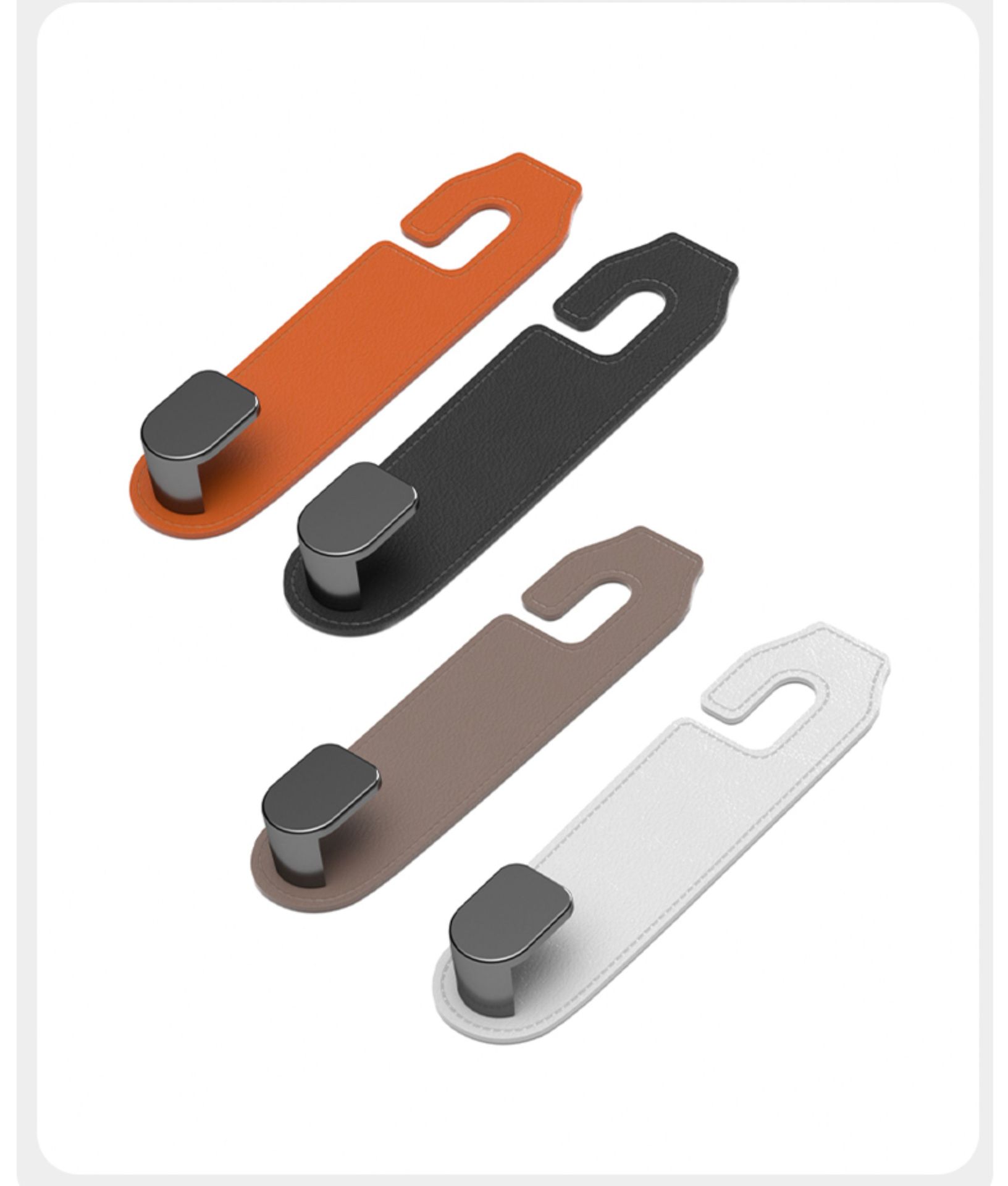 Suitable for Ideal L6L7L8L9/I6/I8 Car Hook Leather Car Seat Back Car Storage Supplies Accessories