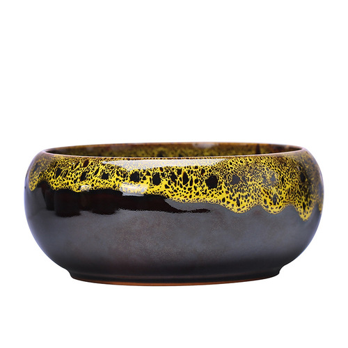 Ceramic tea wash large kiln change pen wash Kung Fu tea set tea ceremony accessories cup wash water wash Kung Fu storage basin