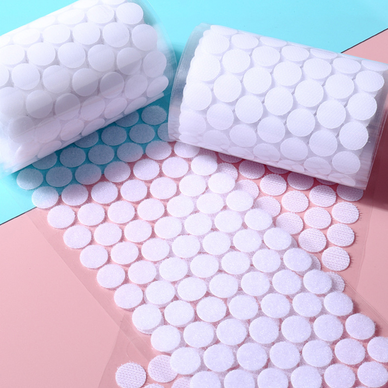 Free Shipping Round Adhesive Velcro Kindergarten Quiet Book DIY Dot Velcro Self-adhesive Seamless Transparent Buckle Free Shipping Round Adhesive Velcro Kindergarten Quiet Book DIY Dot Velcro Self-adhesive Seamless Transparent Buckle