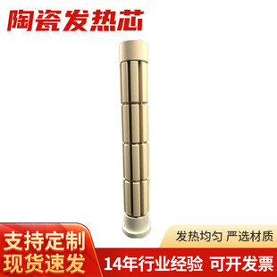 Factory supply lotus root section ceramic heating core boiler heat conduction heating core hydropower separation heater wholesale customization