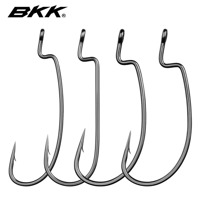 Крючок для рыбалки BKK Luya, кривой крючок Texas Fishing, мягкая червивая приманка, крючок широкий узкий Наруто 9003-CD, рыболовные товары
