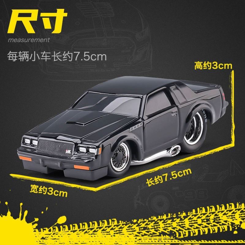 Мечту Small alloy car, realistic car model, minifigure
