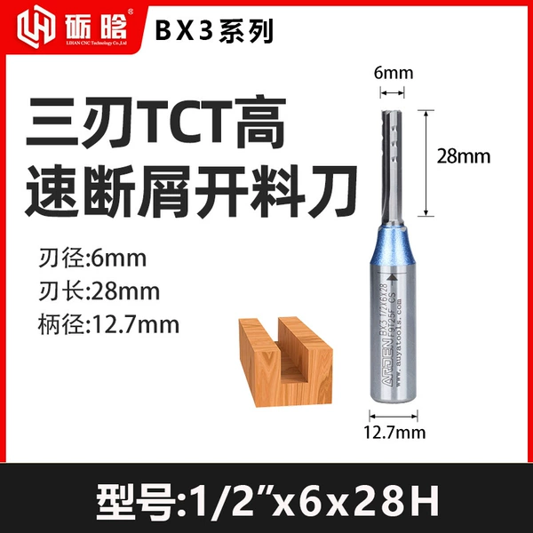 BX3 series chip breaking 1/2x6x28H