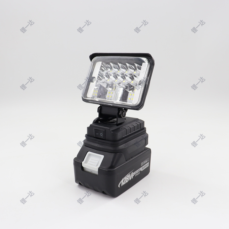 18V Lithium Battery Emergency Flashlight Electric Wrench Work Light Makita Model Car Repair Light Lighting Lamp with USB Charging