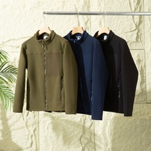 一线户外蓄热摇粒绒！保暖不臃肿！秋冬新款男士立领抓绒卫衣夹克