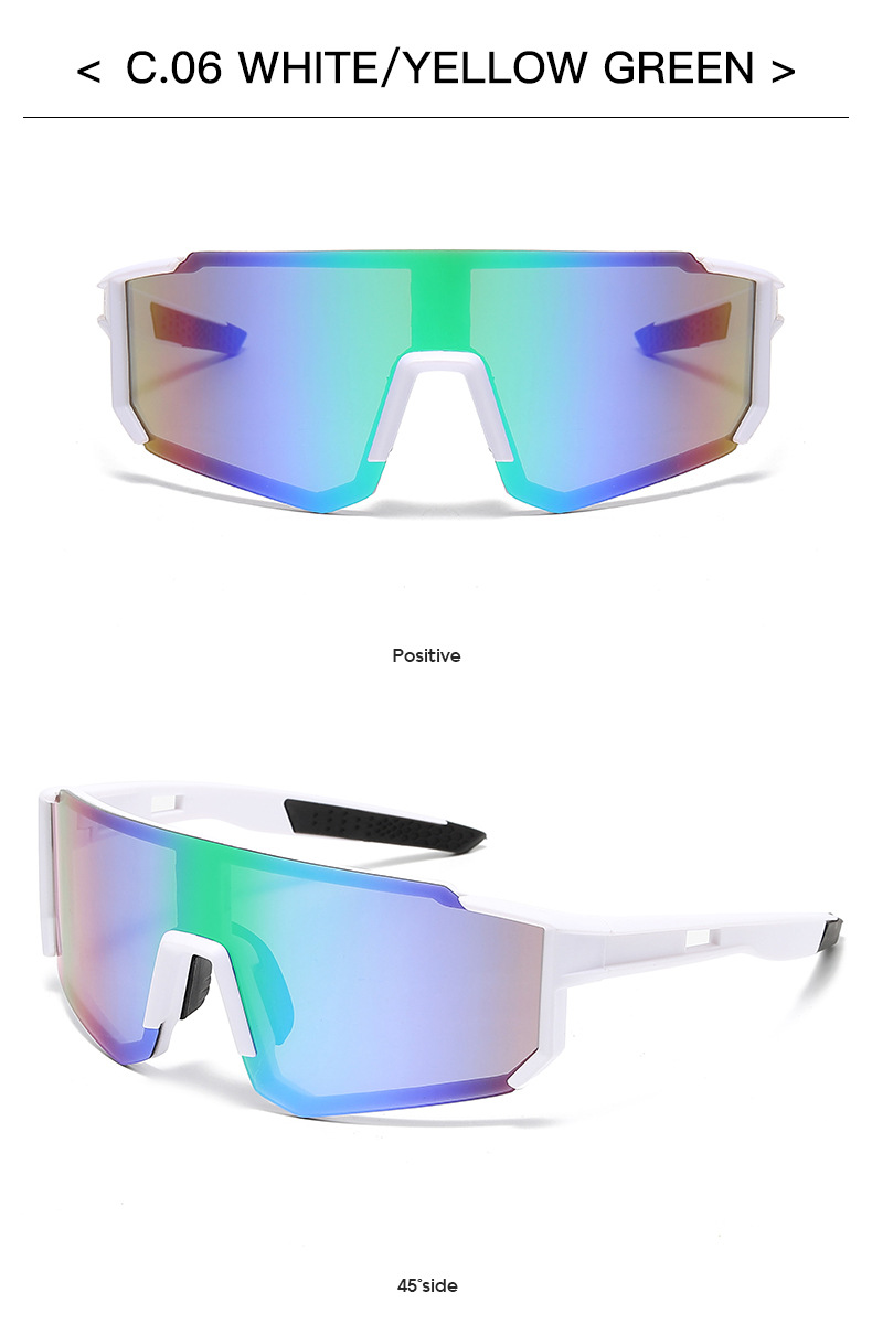 Casual Elegante Estilo Simple Geométrico C.A. Protección UV400 Cuadrado Fotograma Completo Gafas De Sol Mujer display picture 13