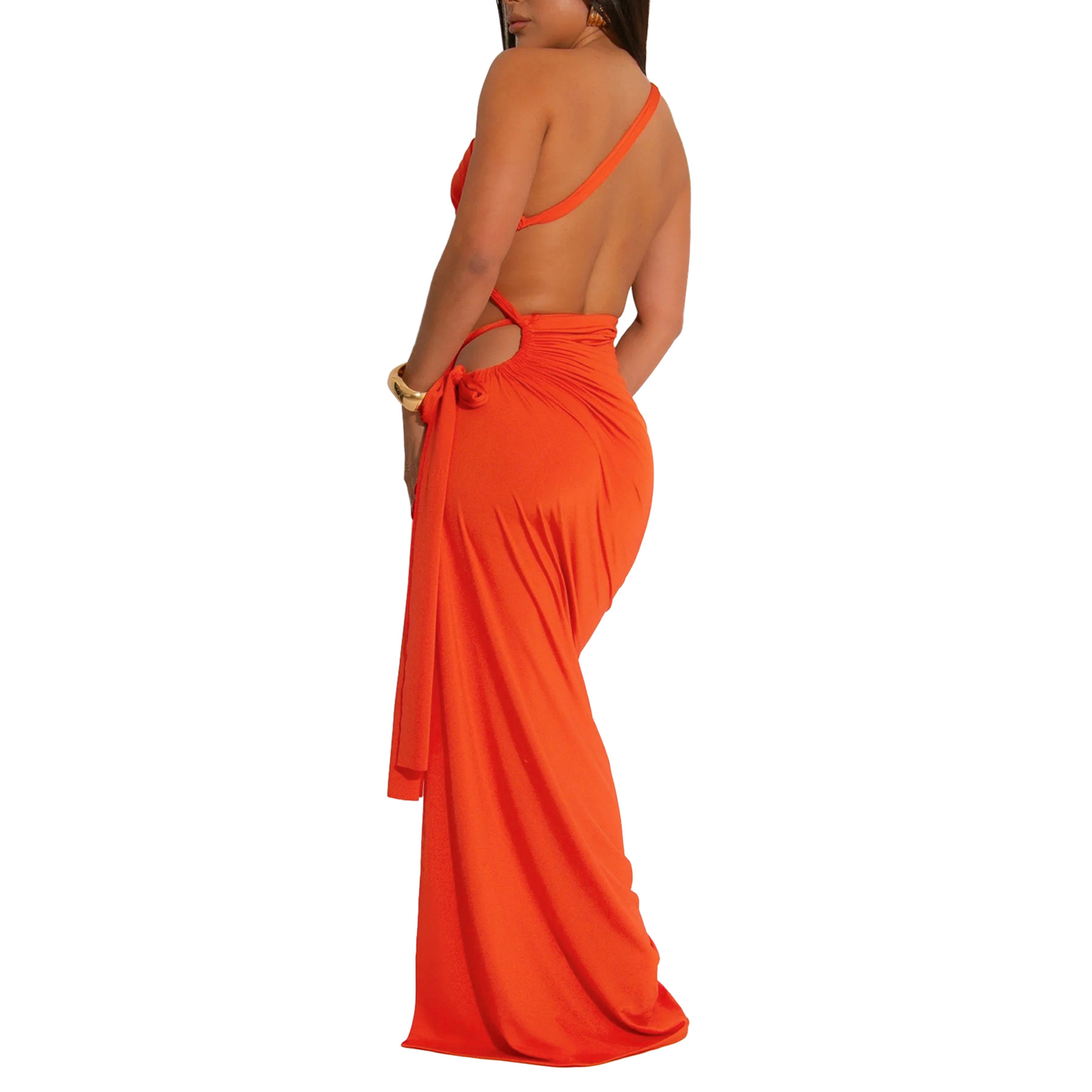 345g Weight Maxi Long Dress Dress Length Type Sleeveless Sleeve Length Sheath Dress Dresses Type Polyester Fabric Type High Waist Waist Line Banquet, Cocktail Party Occasion Strapless, Oblique collar Neckline Slim Fit Type Solid Color Pattern Summer Season Women's Gender Sexy, Streetwear Style Wholesale Women's Sexy Streetwear Solid Color Banquet Cocktail Party Strapless Oblique Collar Sleeveless Sheath Dress 12