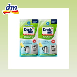 Germany dm original Denkmit electric kettle water dispenser coffee machine descaling powder cleaning powder 2 packing 50g