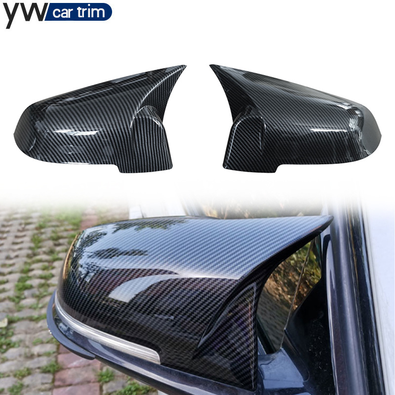 Suitable For14-17 BMW5 Series Modified F10/F18 Horn Rearview Mirror Cover Reversing Mirror Cover Protective Shell