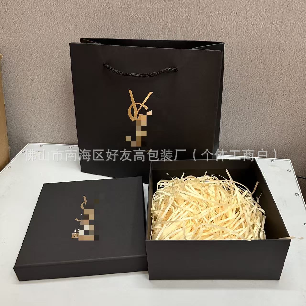 罗家巴黎香水气垫礼盒礼袋包装