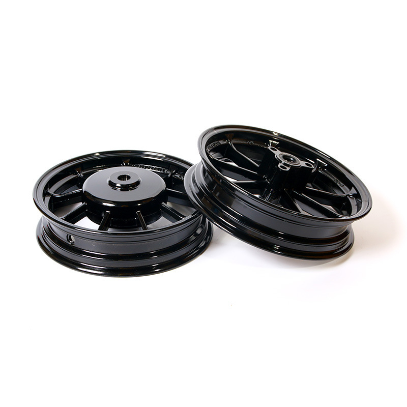 10inch Yamaha 100Cc Motorcycle Fuxi Wheel Motorcycle Rim Modified Vehicle Aluminum Wheel Batch Steel Wheel Hub