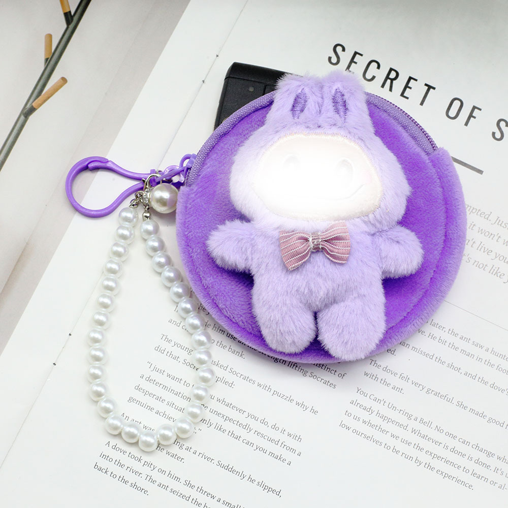 보라색 전신 라인