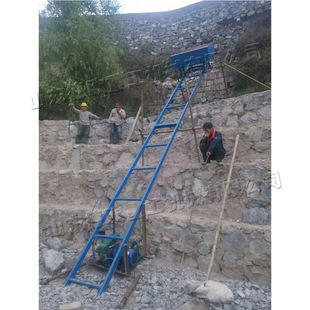 Highway Slope Feeder Construction Site Bucket Creeper River Dredging Sediment Transport Hoist