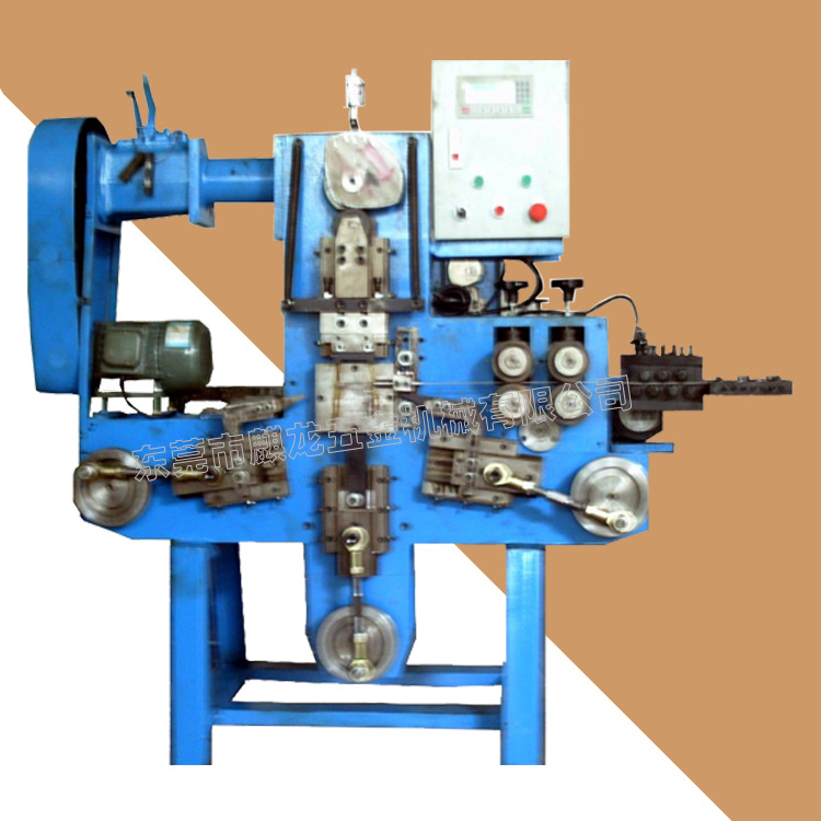 工厂直供Z字形打扣铁设备线工艺品金属扣钢丝成型机铁线折弯机