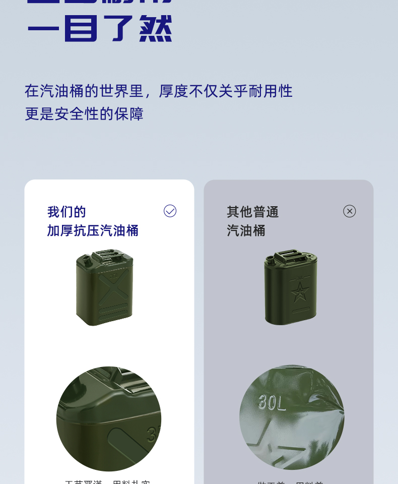 Oil drum gasoline special fuel tank diesel stainless steel empty drum 30 refueling 10 liters 50 iron drum spare motorcycle 20 pot