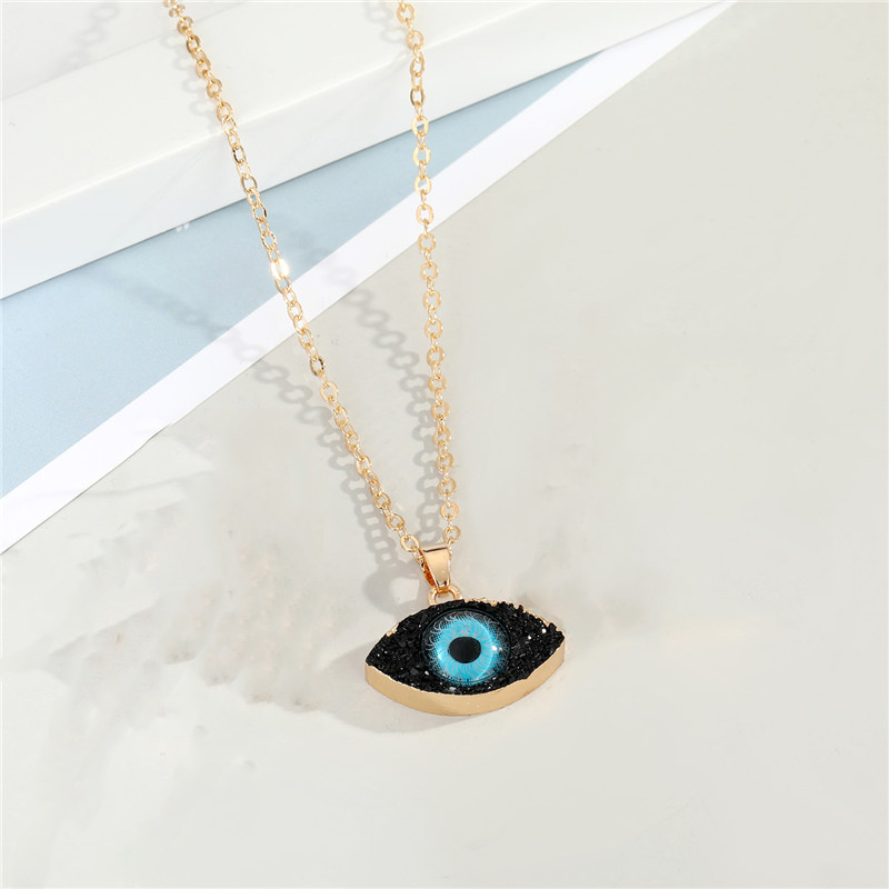 Demon Eye Earrings Necklace display picture 6