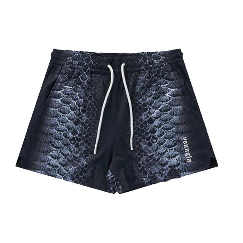 2026 New American-Style Running and Fitness Sports Knee-Length Shorts, Casual Trendy Python Print Versatile Pants 2026 New American-Style Running and Fitness Sports Knee-Length Shorts, Casual Trendy Python Print Versatile Pants