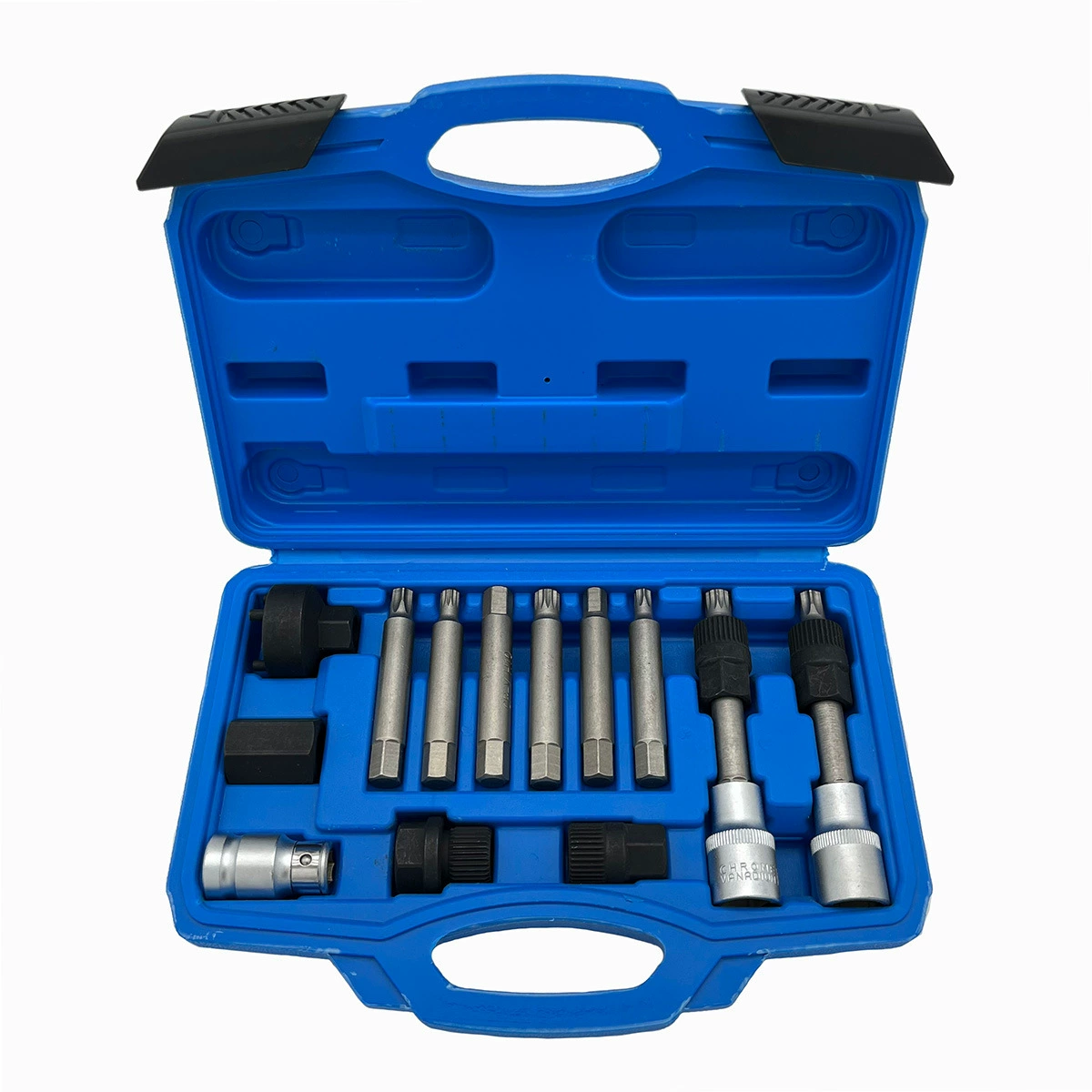 13 шт. Ключ для снятия шкива Снятие и сборка ременного шкива генератора инструмент для автоматического обслуживания набор инструментов для ремонта автомобилей