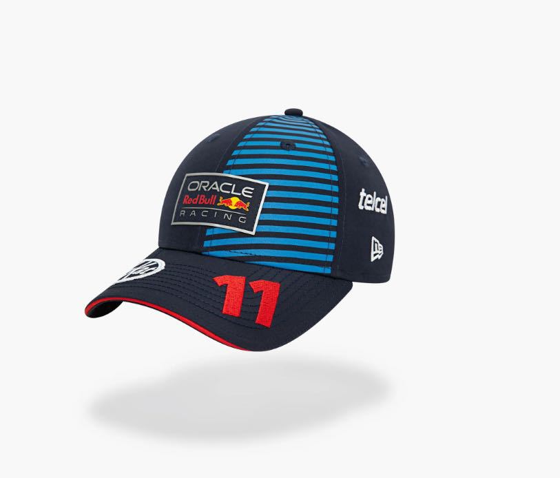 2024 nuevo estilo transfronterizo negro techo duro Red Bull League fan gorra de béisbol sombreado protector solar hombres y mujeres estilo bordado de moda