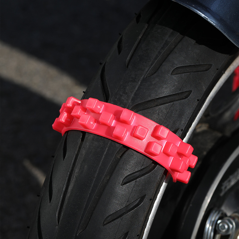 Electric vehicle anti-skid chain battery car two-wheeled tricycle motorcycle tire universal snow anti-skid chain wholesale