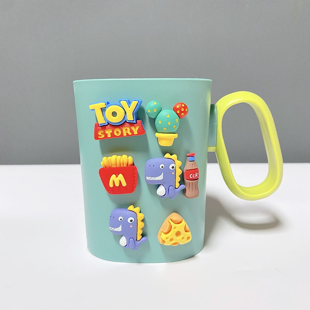 Taza de enjuague bucal taza de cepillo de dientes para niños creativo Red roja taza de cepillo de dientes pareja taza de lavado resistente a la caída niños y niñas estudiante hogar lindo