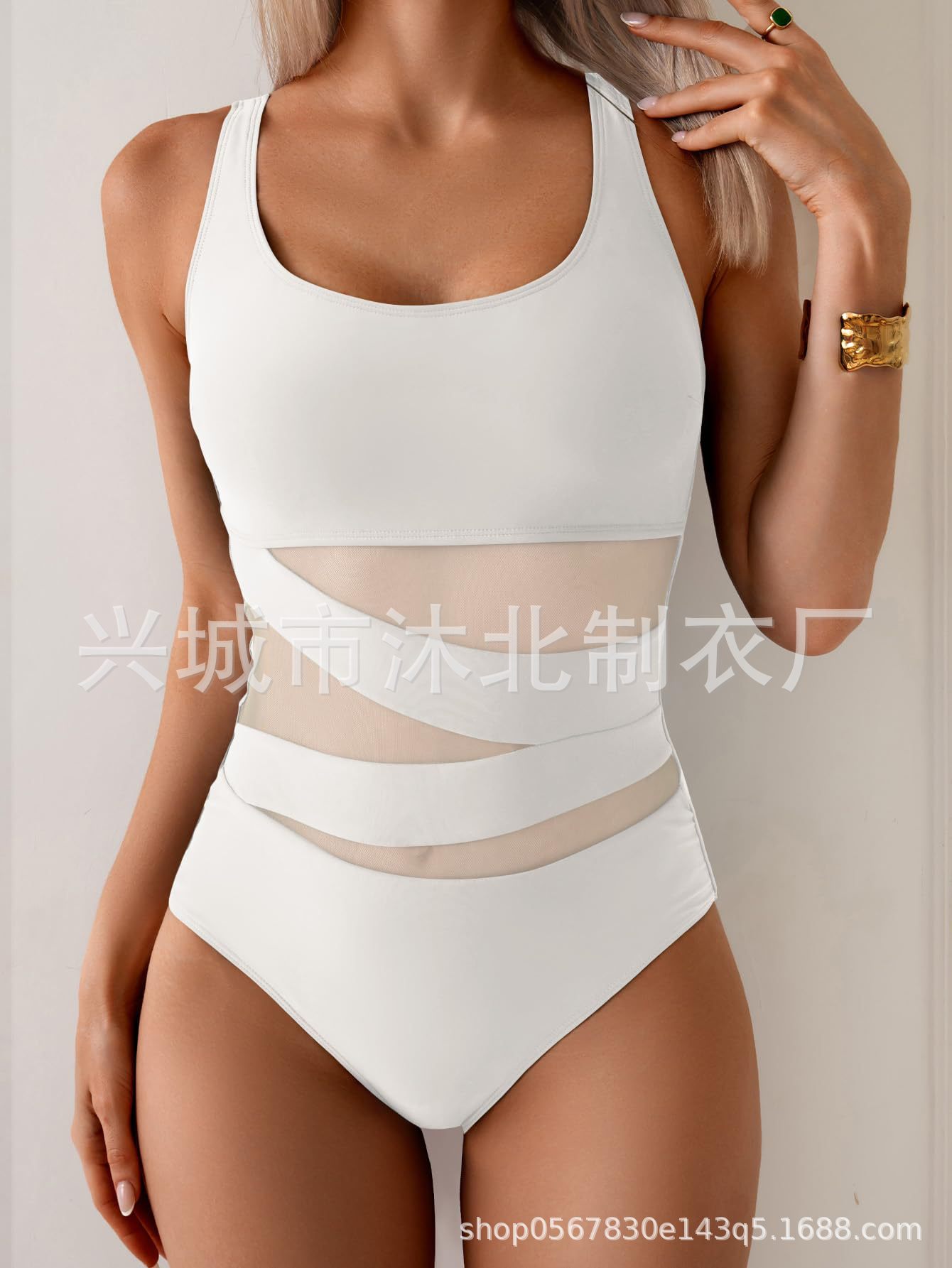 2026 amazon mujer malla unidad de baño abdominal trajes de baño sexy trajes de baño delgados image 6