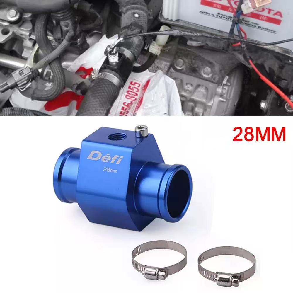 Cross-Border Cannon-Style Digital Display Water Temperature and Voltage Meter 12V/24V Universal for Car and Truck Modification, Water Temperature Gauge for Agricultural Machinery
