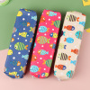 Cartoon cute children's pencil case, stationery for pencils with zipper for elementary school students, Korean style, Birthday gift