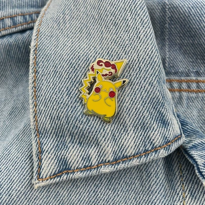Yaxa sancaqları Cute Anime Badge Cartoon-Inspired