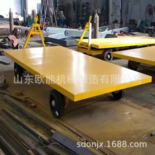 Heavy-Duty Flatbed Trailer for Transfer and Towing, Factory Loading Machinery, European Standard, On-Demand 0010 Loading