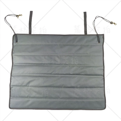 Trunk Mat mat, bumper protection pad - gray-80x64cm