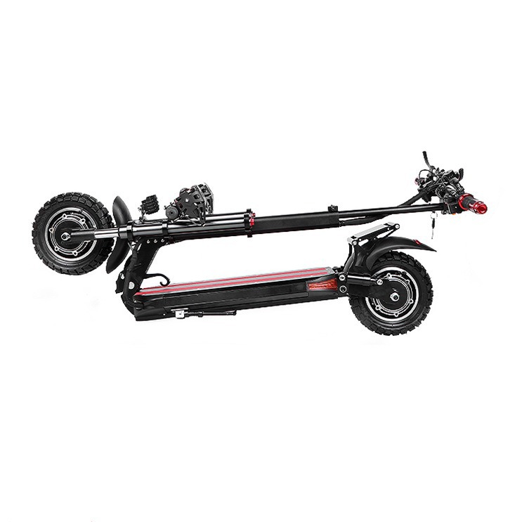 48v1500w single and double drive 10 inch 11 inch folding aluminum alloy lithium battery two-wheeled adult electric scooter