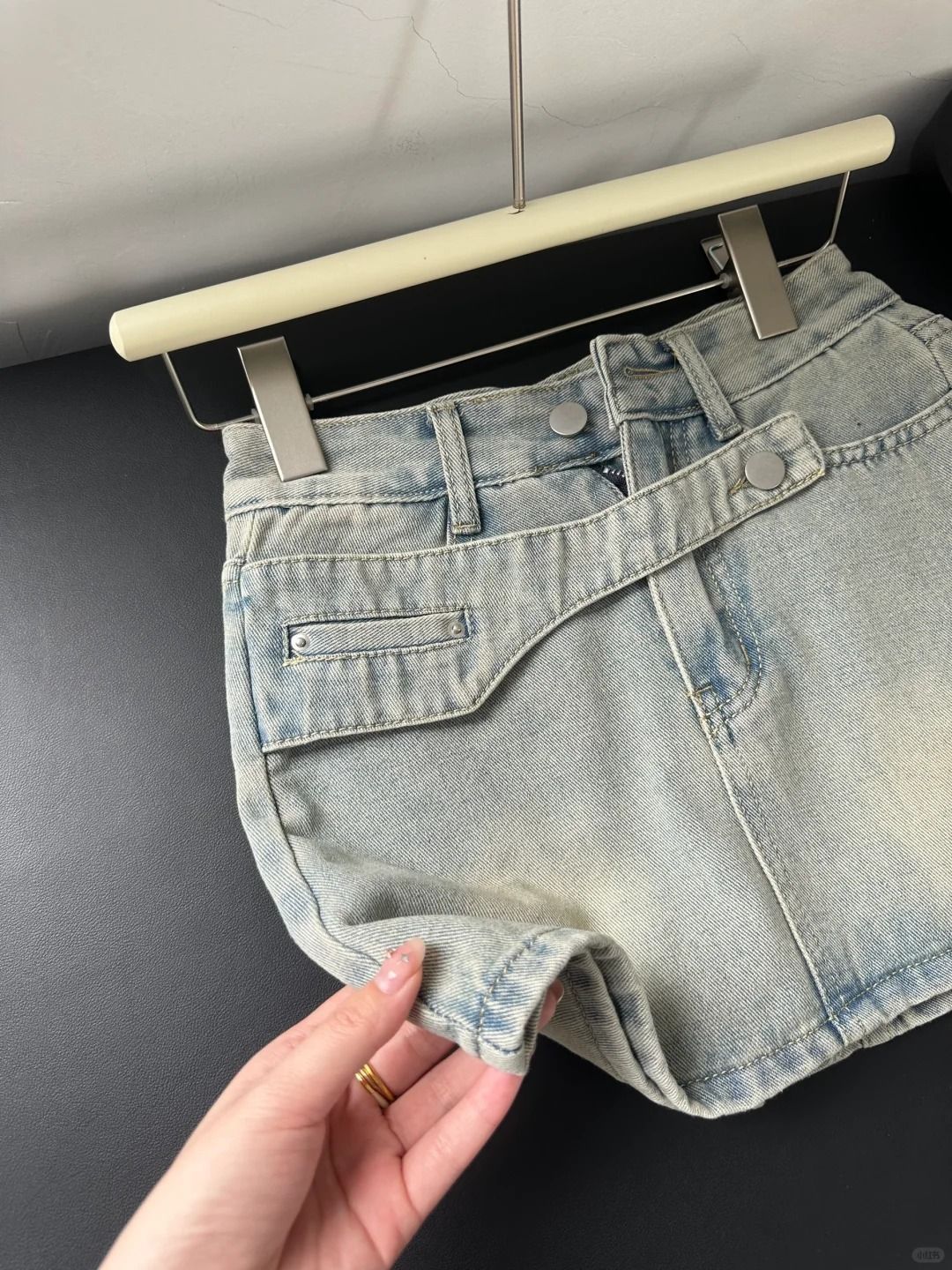 Plus Size High-Waisted Denim Mini Skirt Slimming A-Line Bodycon For Women Summer Design_ecoleips.com