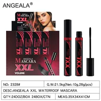 ANGEALA Angela XXL Тушь для ресниц длинная, плотная, завитая водонепроницаемая без пятен через границы, специально для 2328