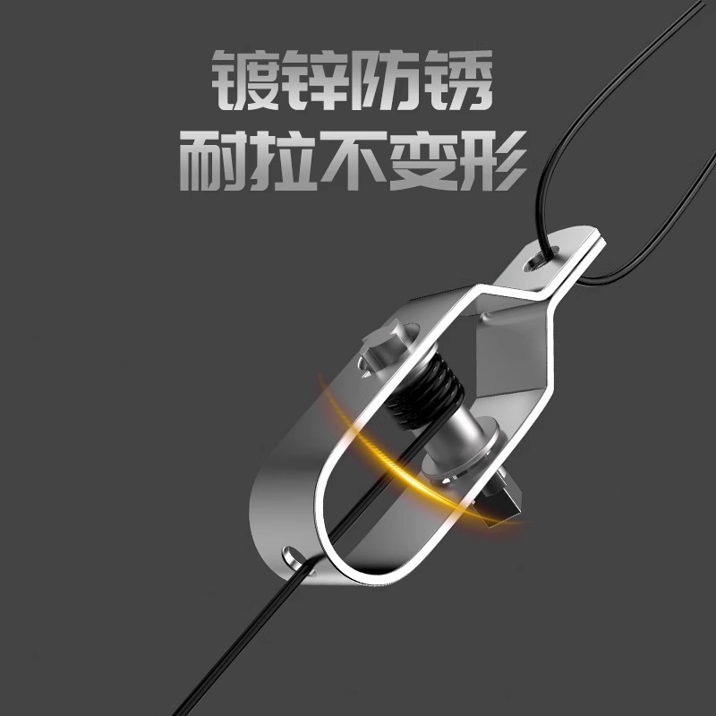 葡萄架紧线器 果蔬园大棚葡萄架猕猴架紧铁丝紧线器钢丝收紧器MU