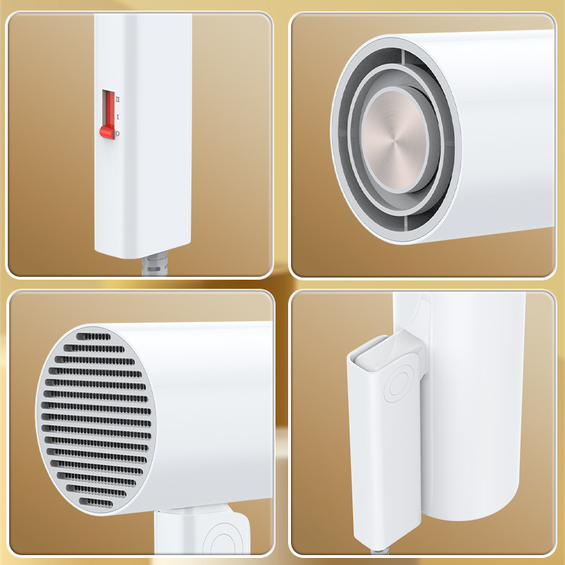 Secador de pelo Winningstar exclusivo transfronterizo de 1300W de alta potencia con dos velocidades y protección contra sobrecalentamiento para uso en salón y en casa