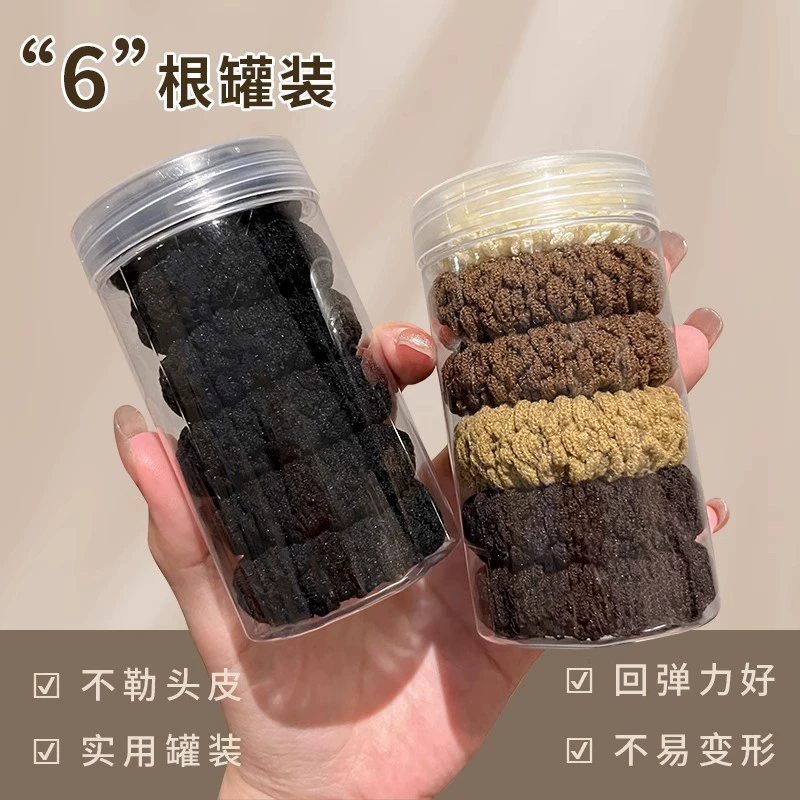 Новая резинка для хвоста Cookie, утолщенная эластичная резинка для хвоста попкорн, 2024 новая резинка Cookie мошенник