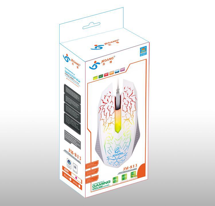 2019 Jieqiang 813 Bekabelde USB Breathing Glow Game Competitieve computermuis Randapparatuur_voghion.com