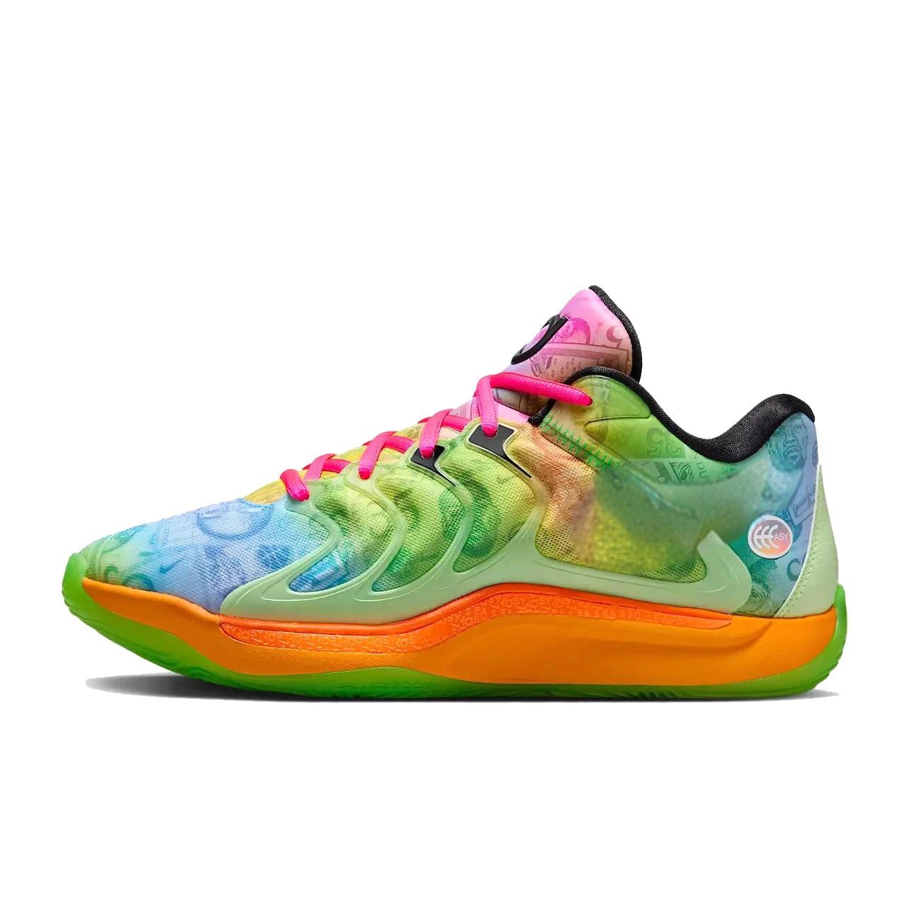 Durant 17 zapatos de baloncesto para hombres KD17 aire acolchado púrpura rosa amortiguación de pecho