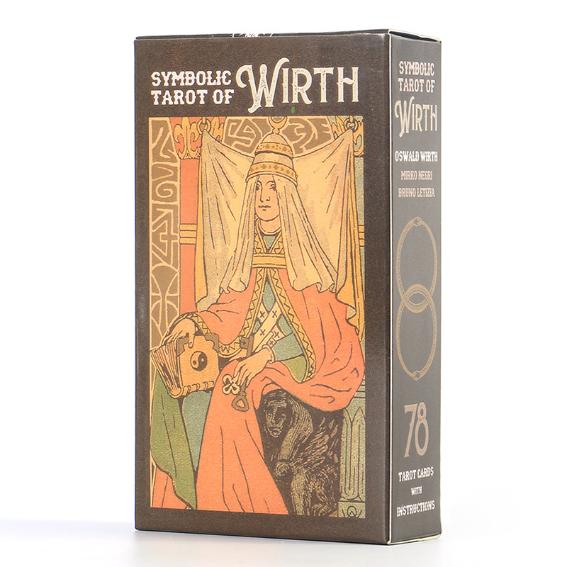 Symbolic Tarot Of Wirth Oracle Cards For Party Games And Divination_voghion.com