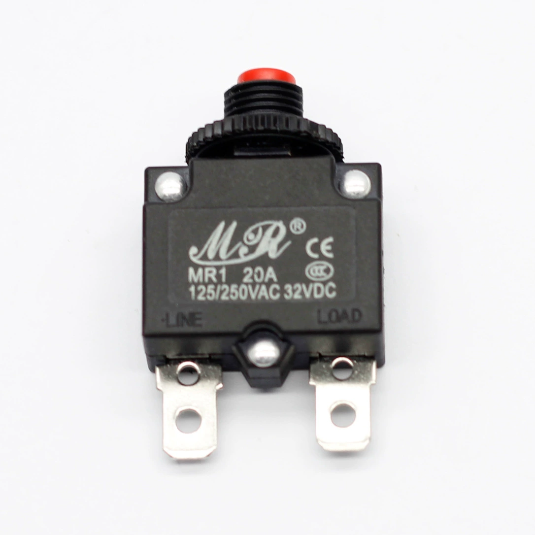 Protective red button, 32, 125v, 250v, (Physicals)