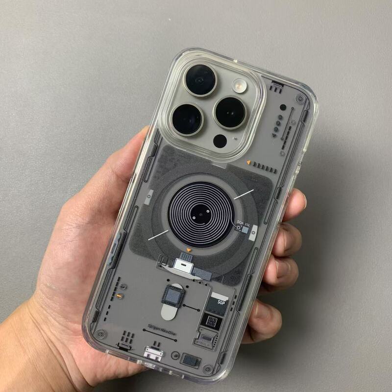 Suitable for Apple Iphone16Promax Mobile Phone Case Spigen New Technology Case S25Sgp Magnetic Protective Cover