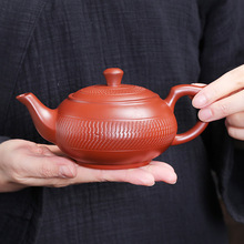 原矿紫砂壶跳刀工艺创意款简约格调功夫茶具现代简约茶壶厂家