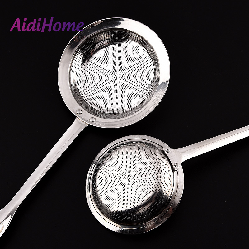 304 de jugo de acero inoxidable Pantalla de filtro de leche de soja ultrafina cocina hornear hogar escoria colador rejilla de aceite