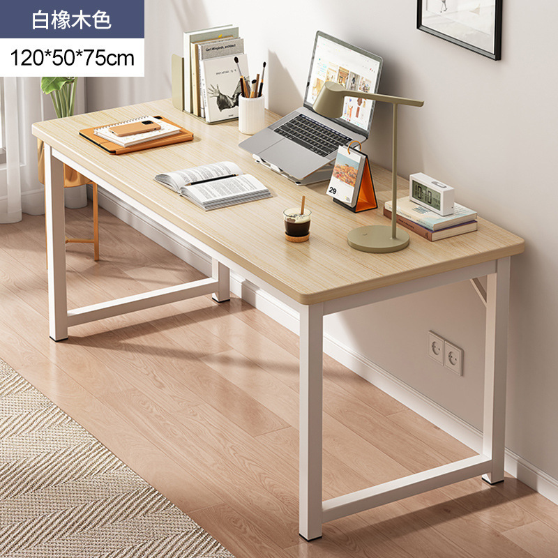 Mesa blanca escritorio de computadora doméstica escritorio dormitorio alquiler de escritorio estudiantes escritorio simple escritorio rectangular