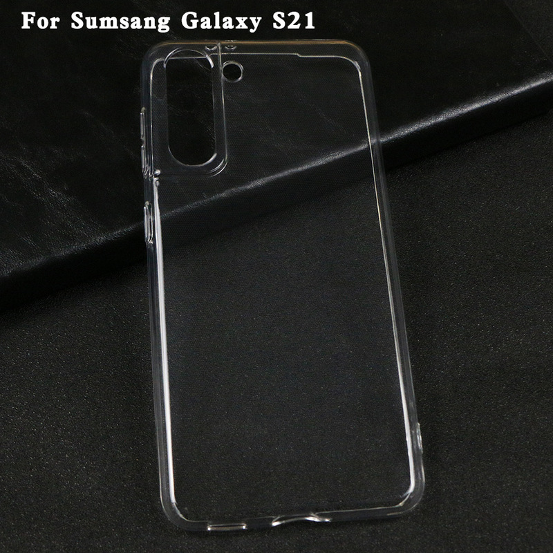 Suitable for Samsung Galaxy S21 Full Transparent Waterproof TPU Non-pinch Phone Case Painted Material Case