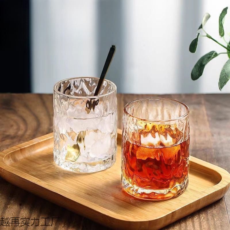 新しい氷河ガラスセットカップ家庭用ウォーターカップケトルリビングルーム厚みのある耐熱飲料ビールカップおもてなし用|undefined